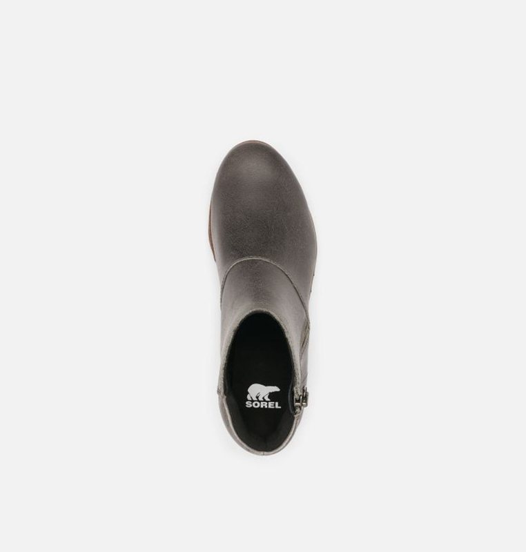 Sorel Dam Stövlar Mörk Grå - Harlow™ Zip Låga - IEW-834610